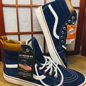 Vans faux fur inside